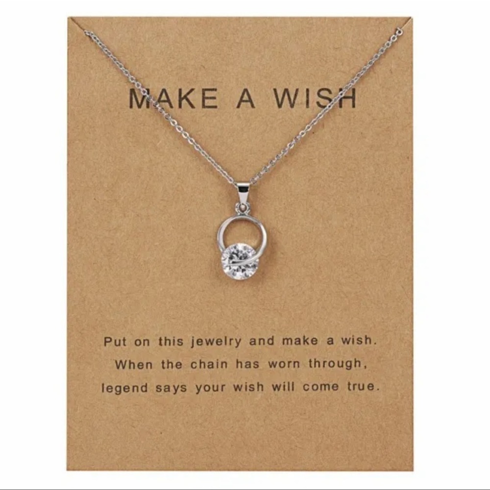 NEW Engagement Ring Make a Wish Fashion Pendant